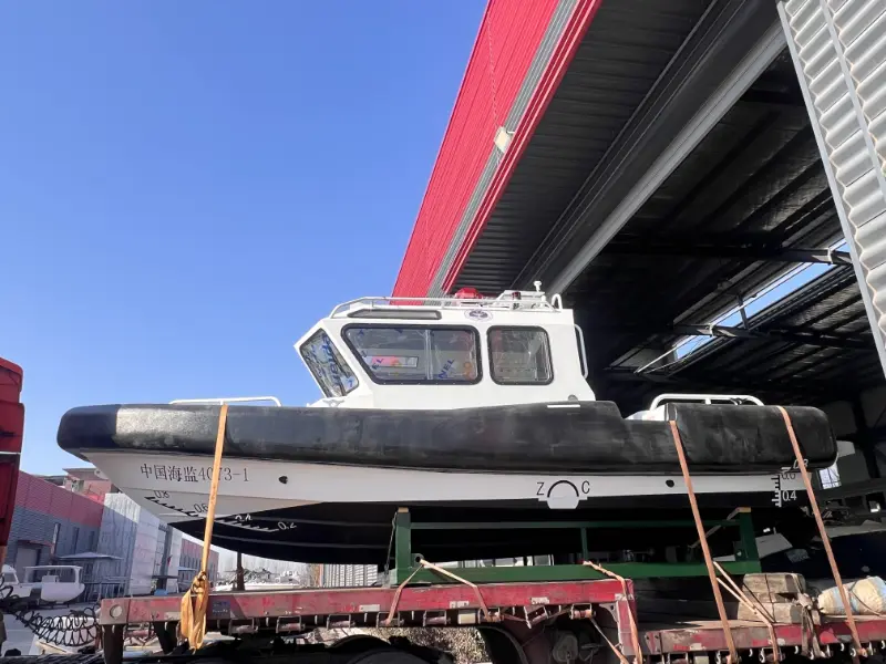 Lawrona® yacht tau txais kev pab tsim 7.8M Aluminium Txoj Cai Tswj Xyuas Kev Tshawb Fawb